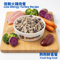 狗狗鮮食 — 低敏火雞肉餐 Fresh dog food low allergy turkey