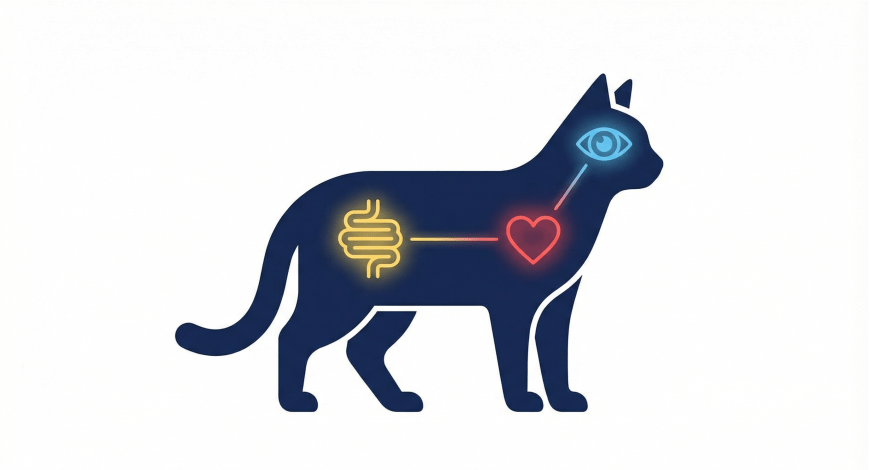 貓咪牛磺酸 cat taurine deficiency