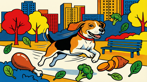dog weight management fresh food diet - blog header