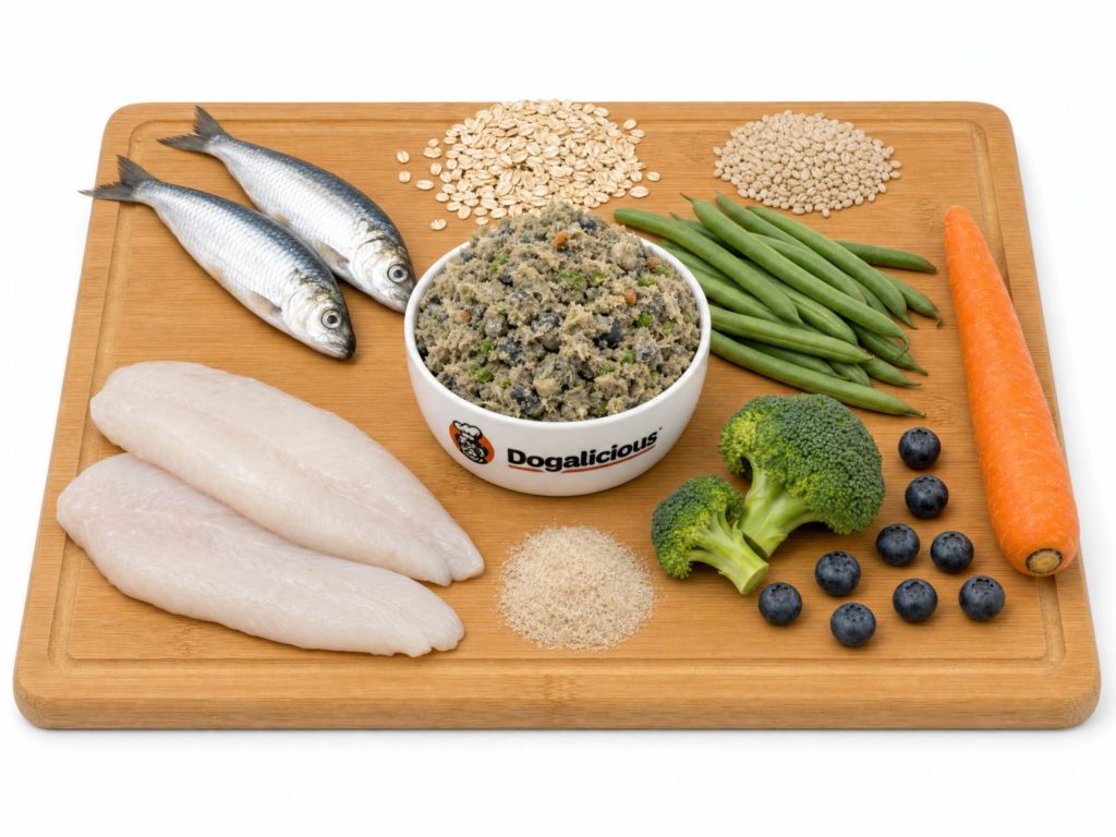 Diabetes Care (Fish) Therapeutic Fresh Dog Food — made with real ingredients