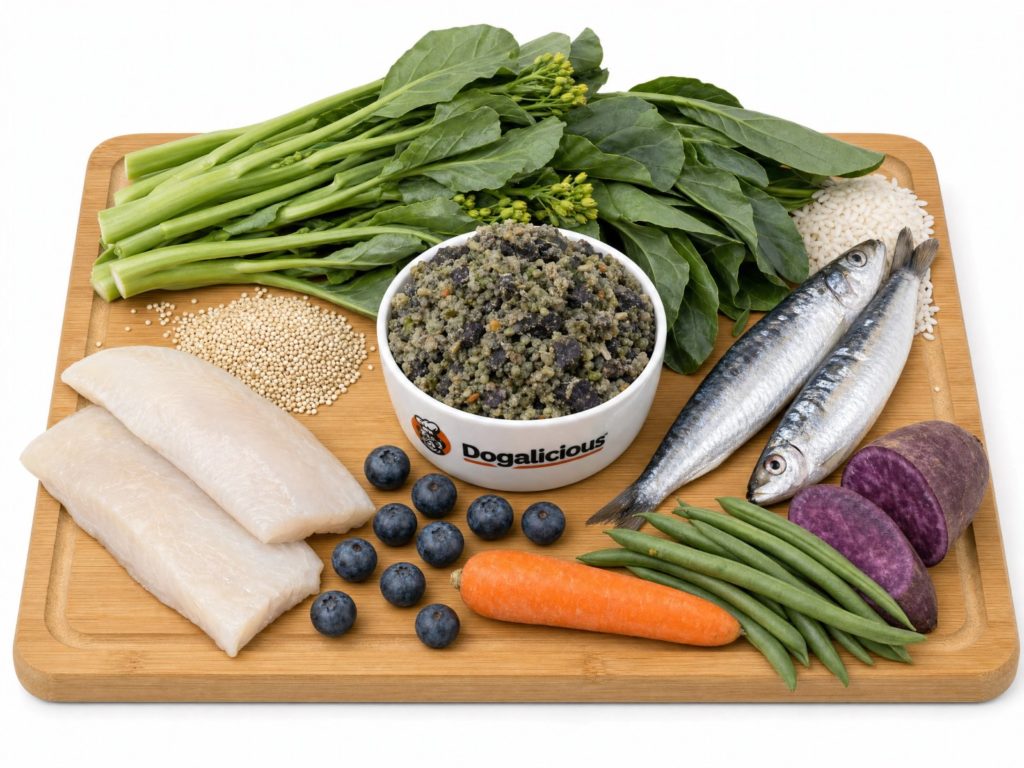 Pancreas Digestive Care (Fish) Therapeutic Fresh Dog Food — made with real ingredients