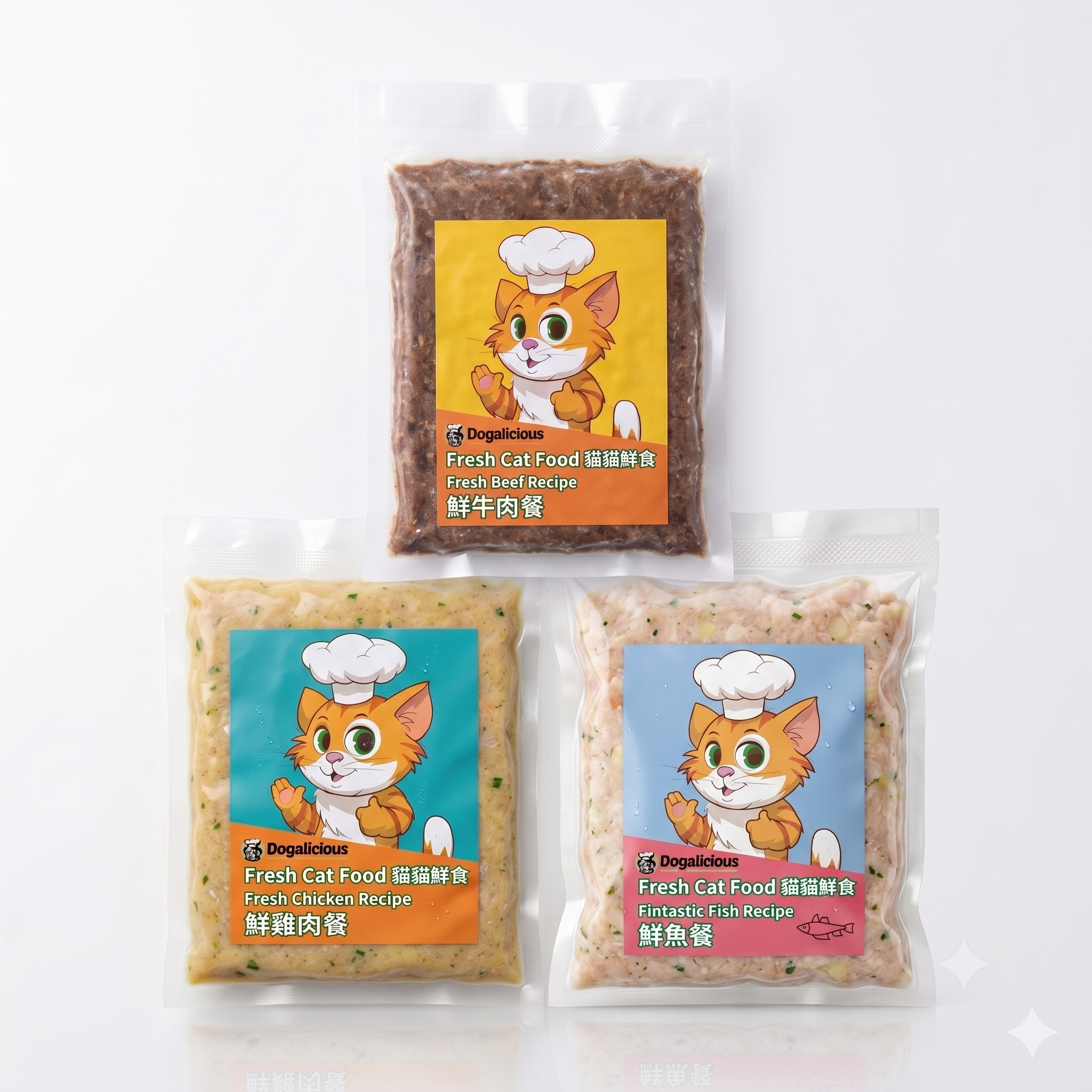 貓貓鮮食組合