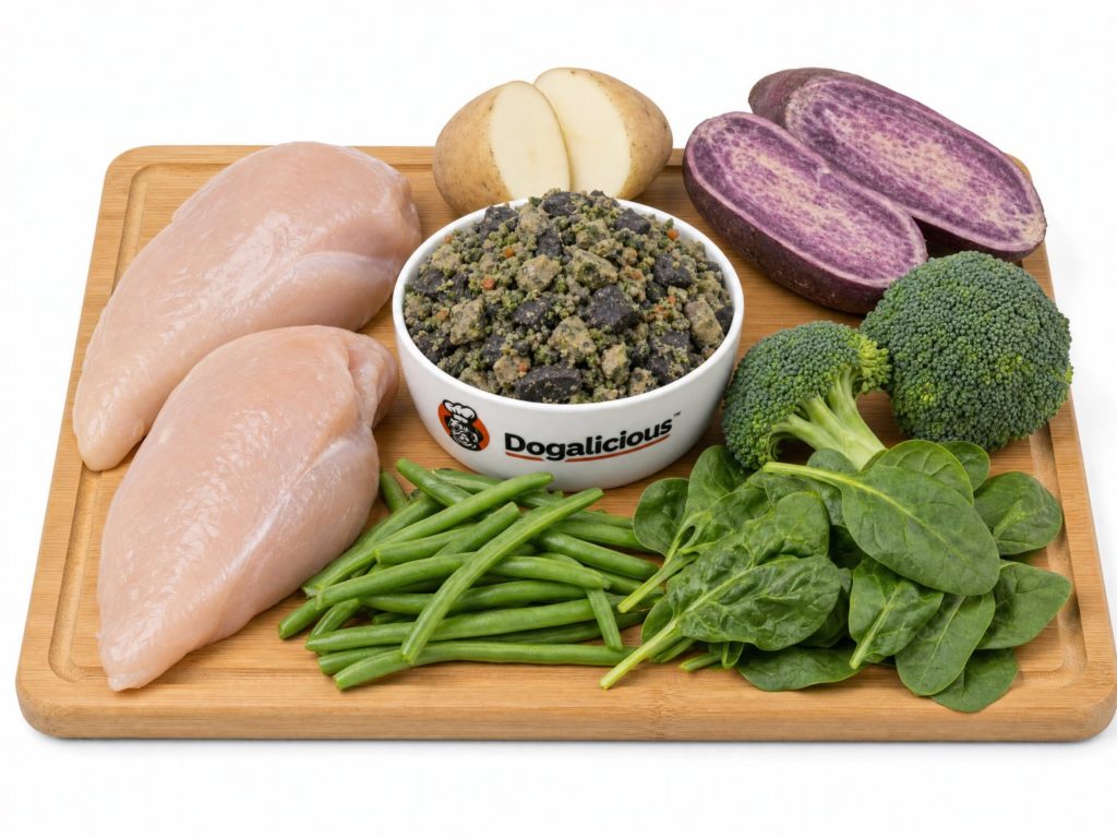Weight Management (Chicken) Therapeutic Fresh Dog Food — made with real ingredients