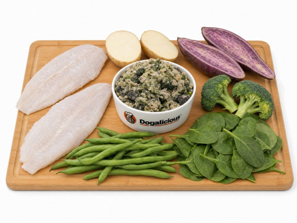 Weight Management (Fish) Therapeutic Fresh Dog Food — made with real ingredients