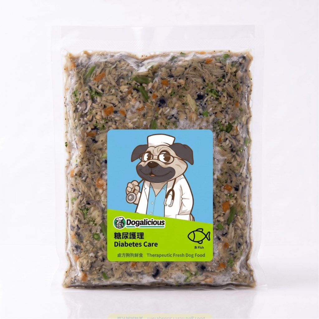 Diabetes Care (Fish) Therapeutic Fresh Dog Food — retail pack