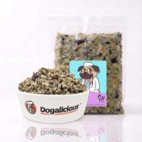 Heart Care (Chicken) Therapeutic Fresh Dog Food - pack and serving bowl
