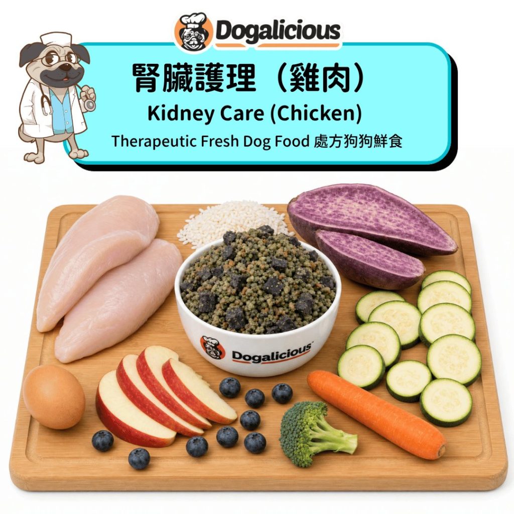 Kidney Care (Chicken) Therapeutic Fresh Dog Food - ingredients