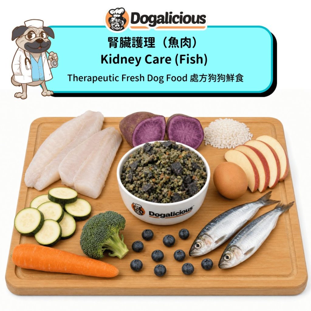 Kidney Care (Fish) Therapeutic Fresh Dog Food — made with real ingredients