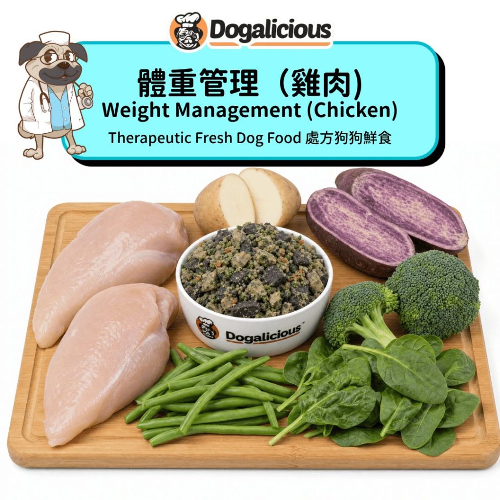 Weight Management (Chicken) Therapeutic Fresh Dog Food - ingredients