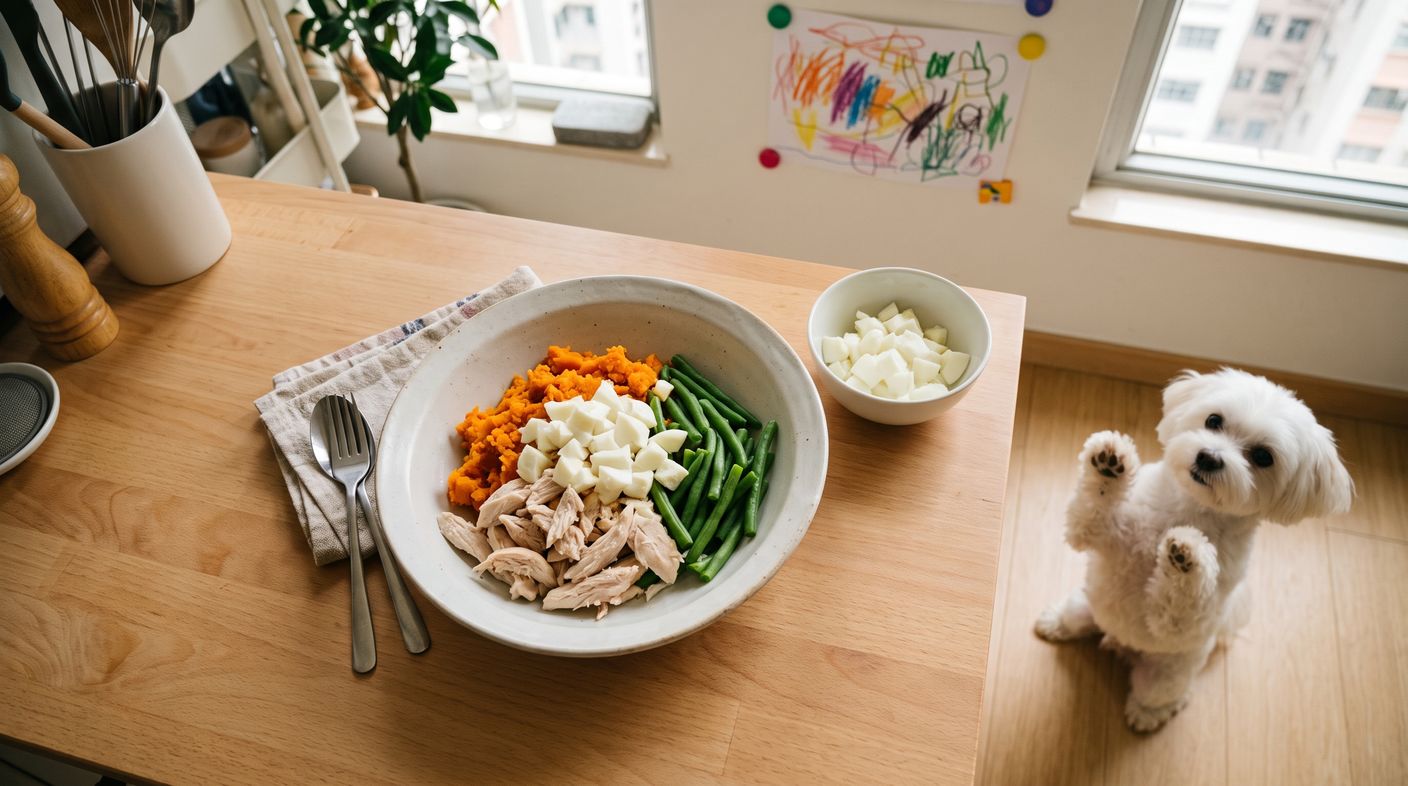 雞胸蛋白番薯餐（低脂長期管理） - chicken and egg white with sweet potato (low fat long term) with a maltese